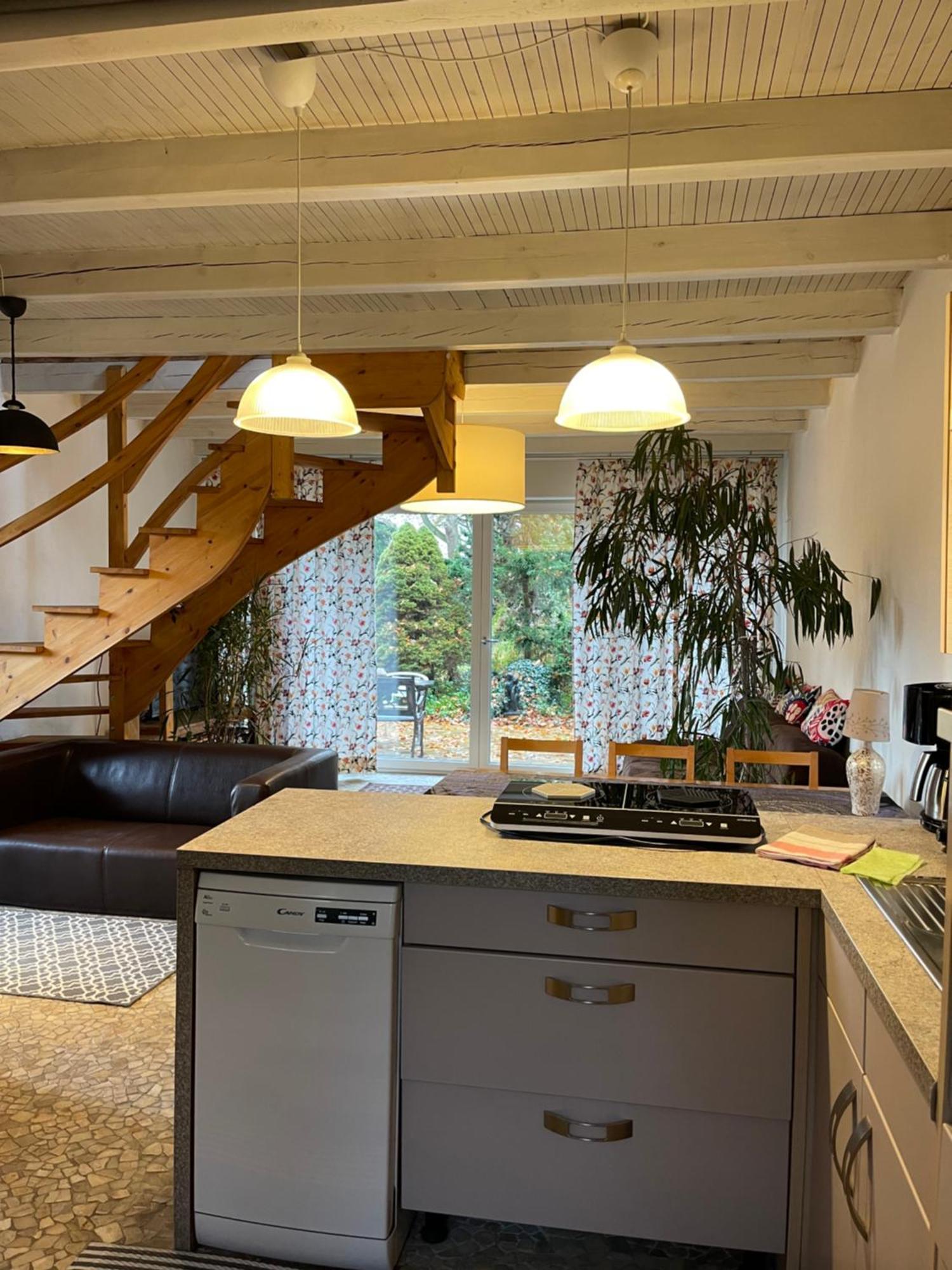 Waldhaus Bei Berlin Appartement Eggersdorf  Buitenkant foto