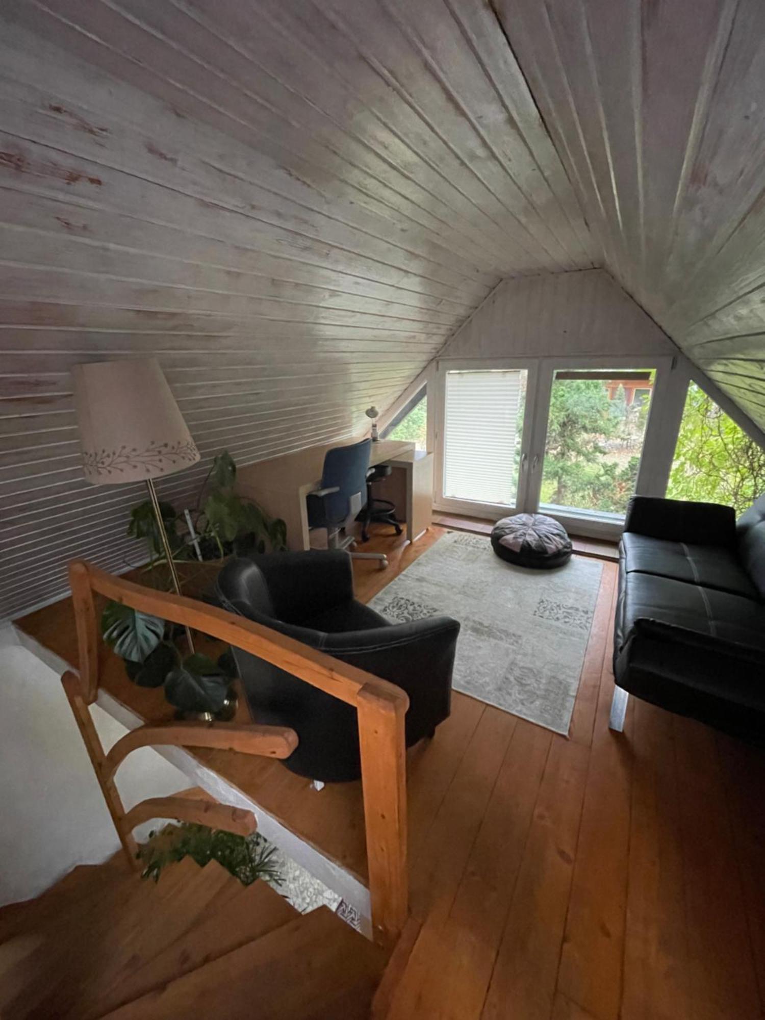Waldhaus Bei Berlin Appartement Eggersdorf  Buitenkant foto